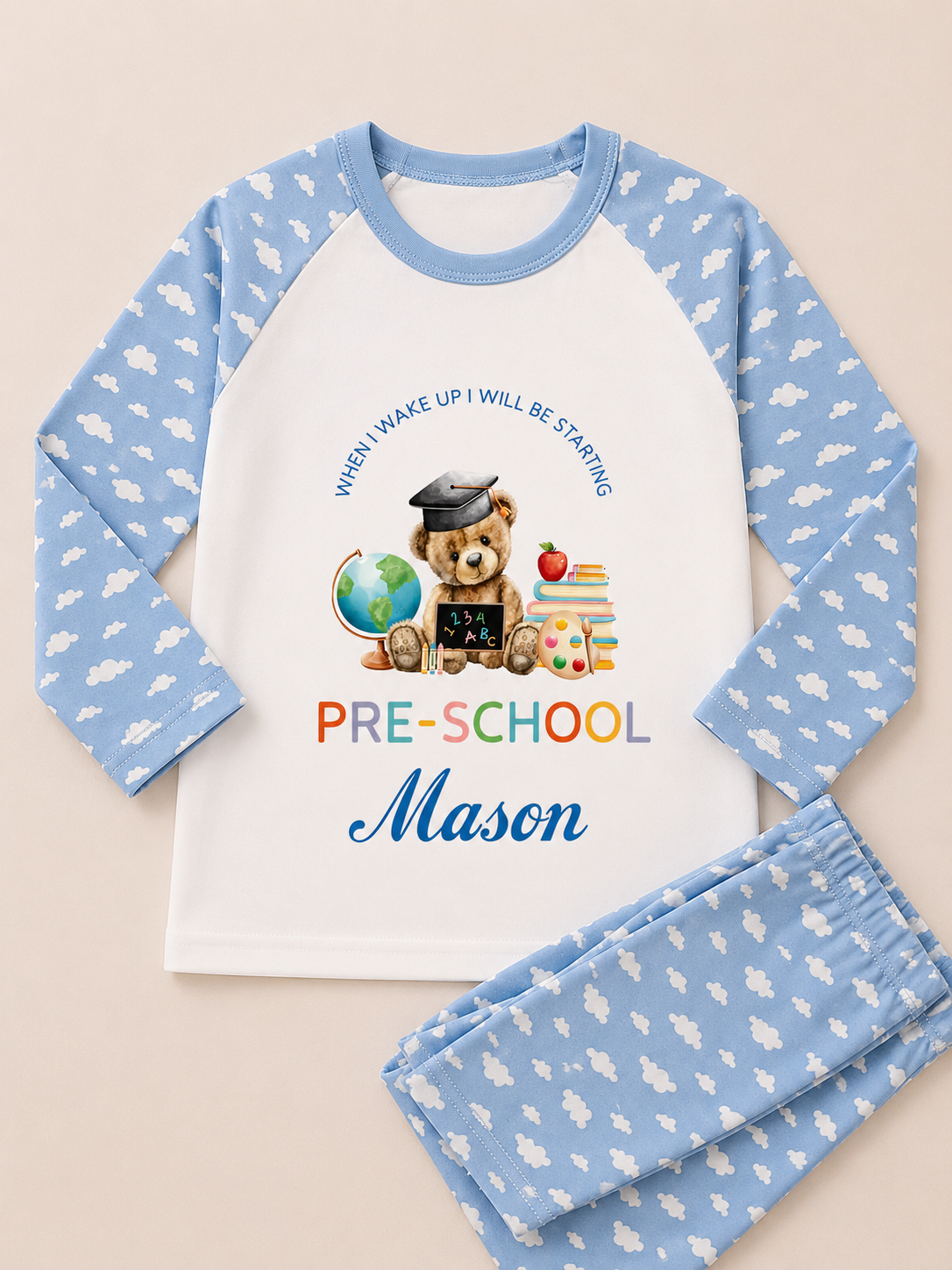 Personalised Preschool | Big School Pyjamas