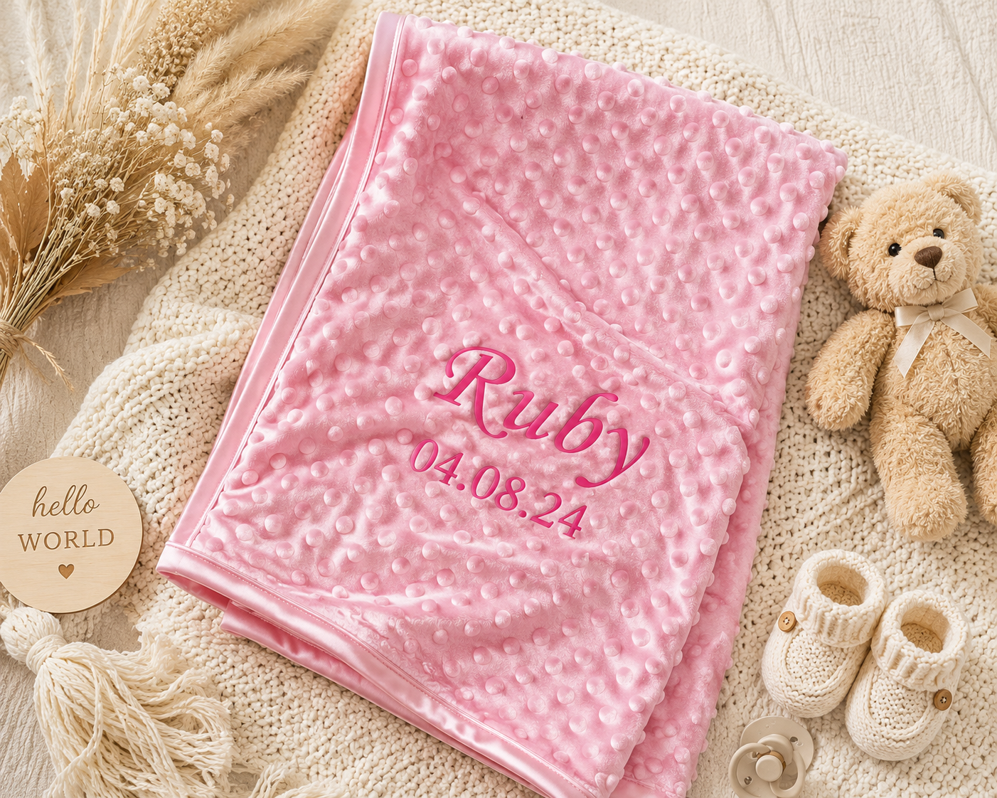 Personalised Baby Blanket