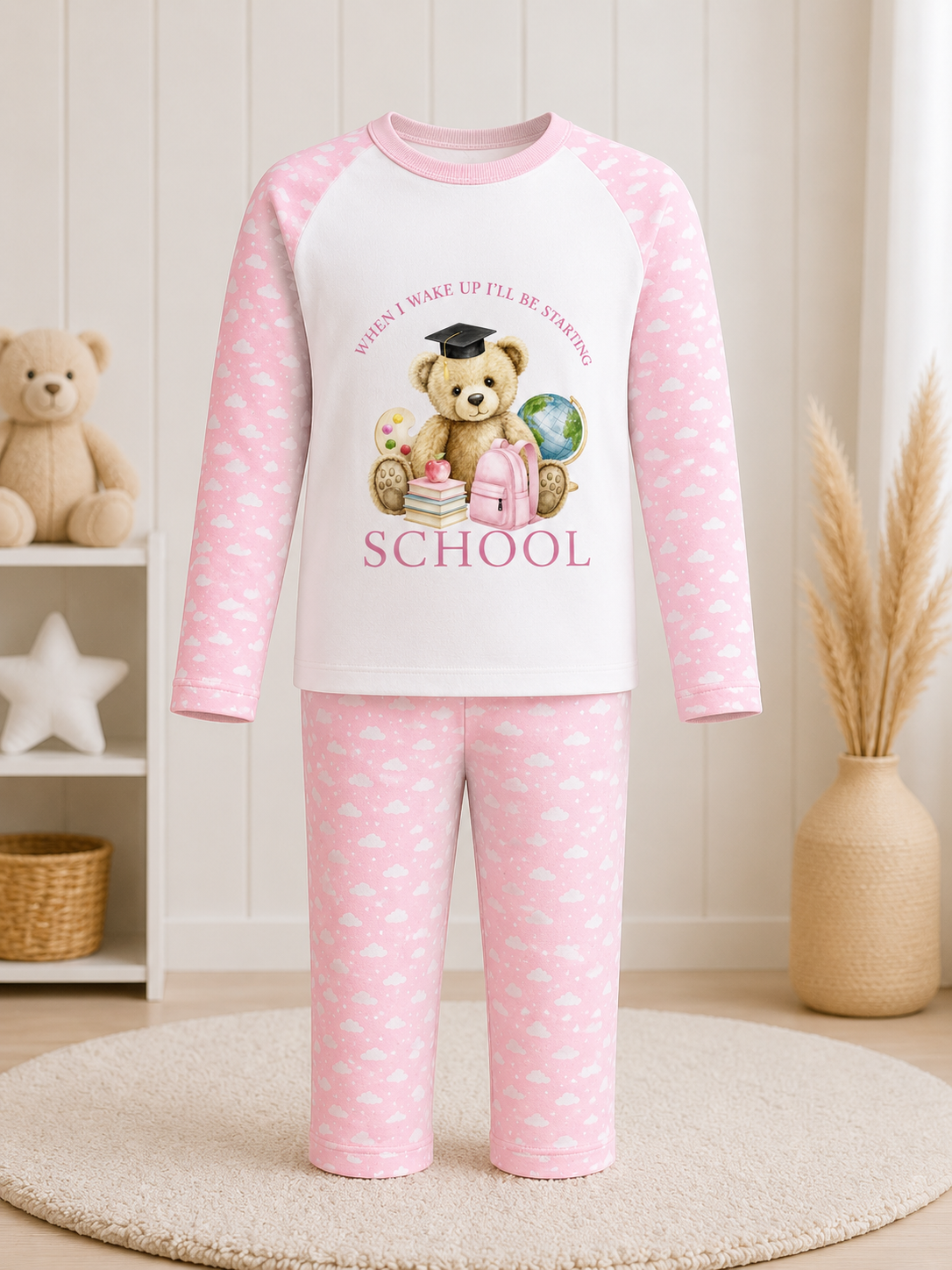 Personalised Starting School Pyjamas Design 2