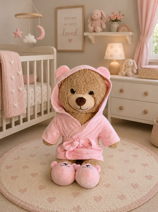 Pink Personalised Bear 🎀