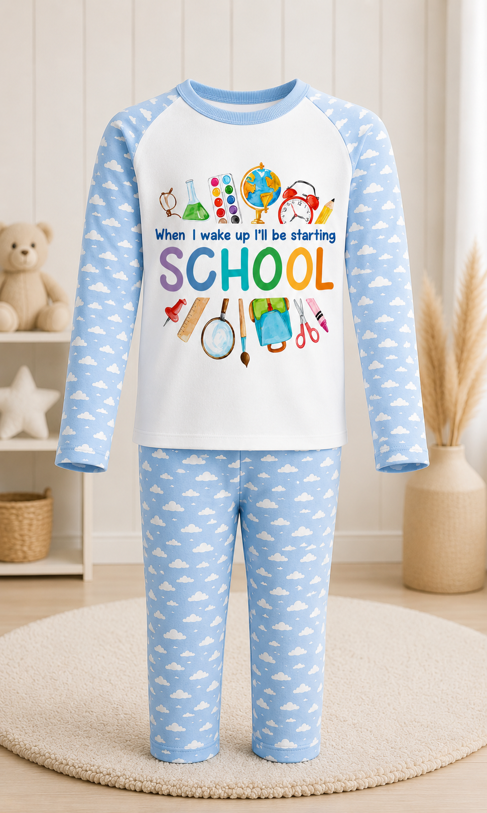 Personalised Starting School Pyjamas
