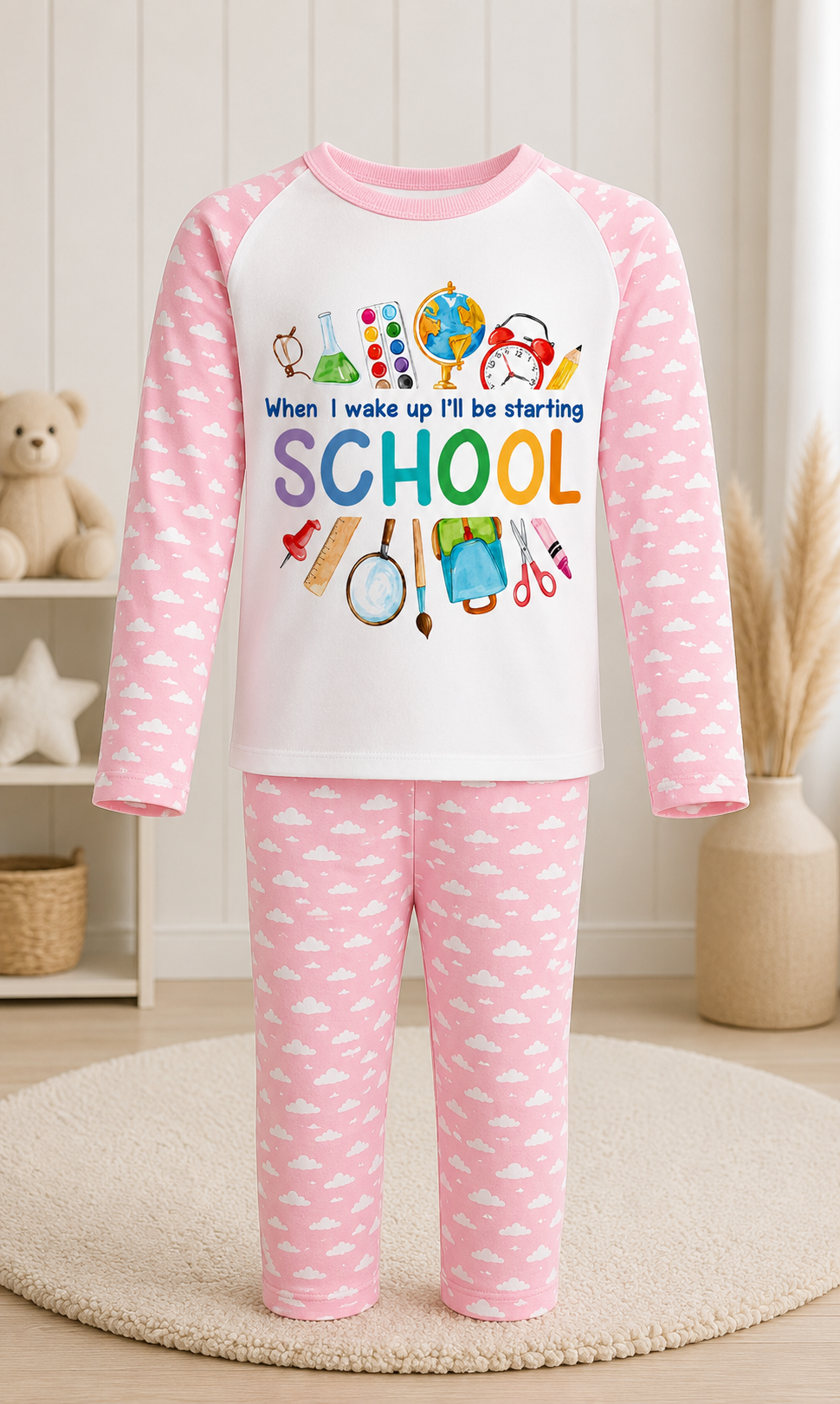 Personalised Starting School Pyjamas