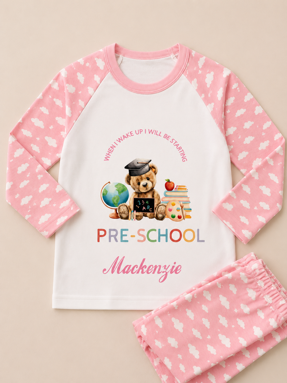 Personalised Preschool | Big School Pyjamas