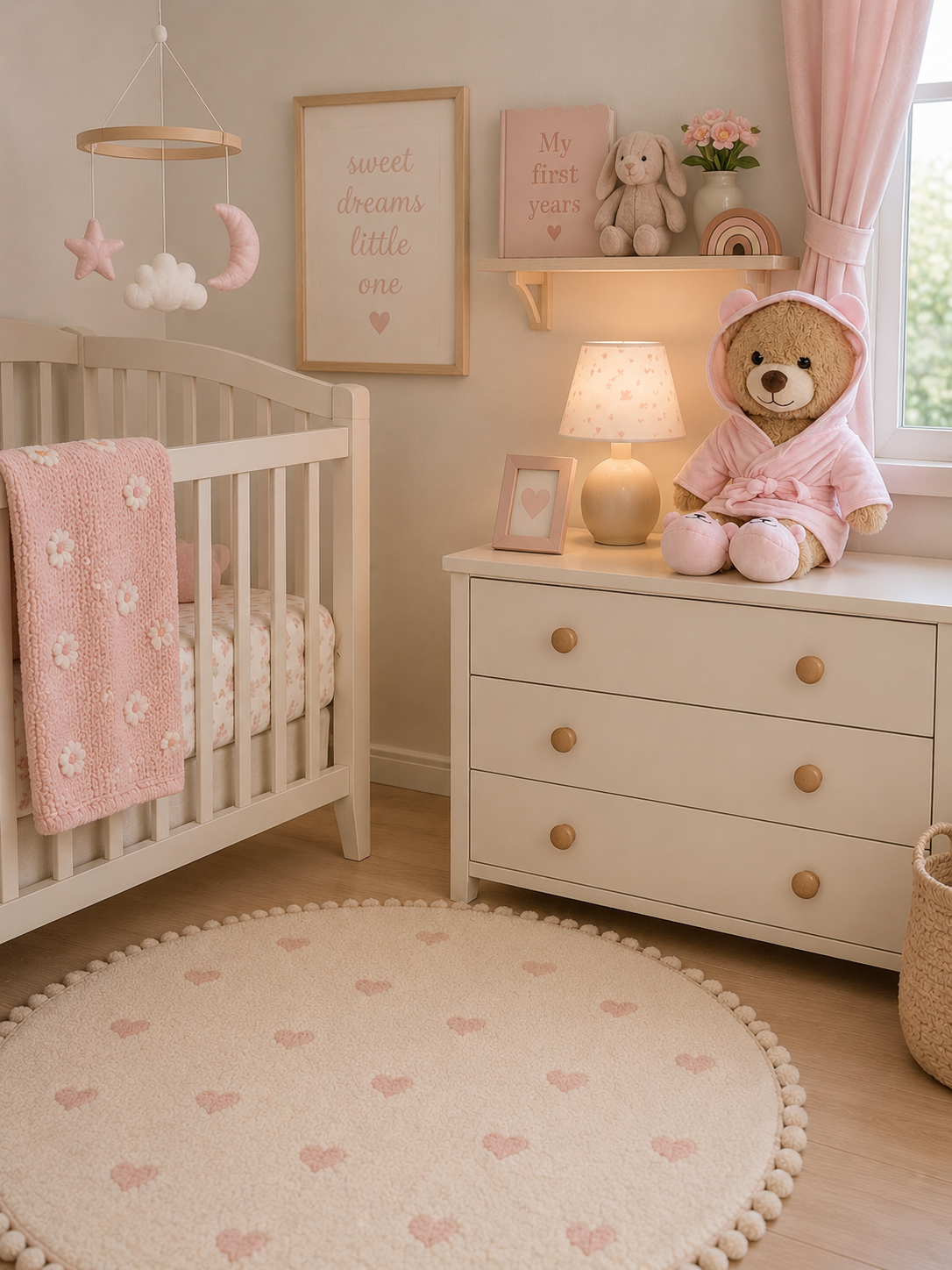 Pink Personalised Bear 🎀