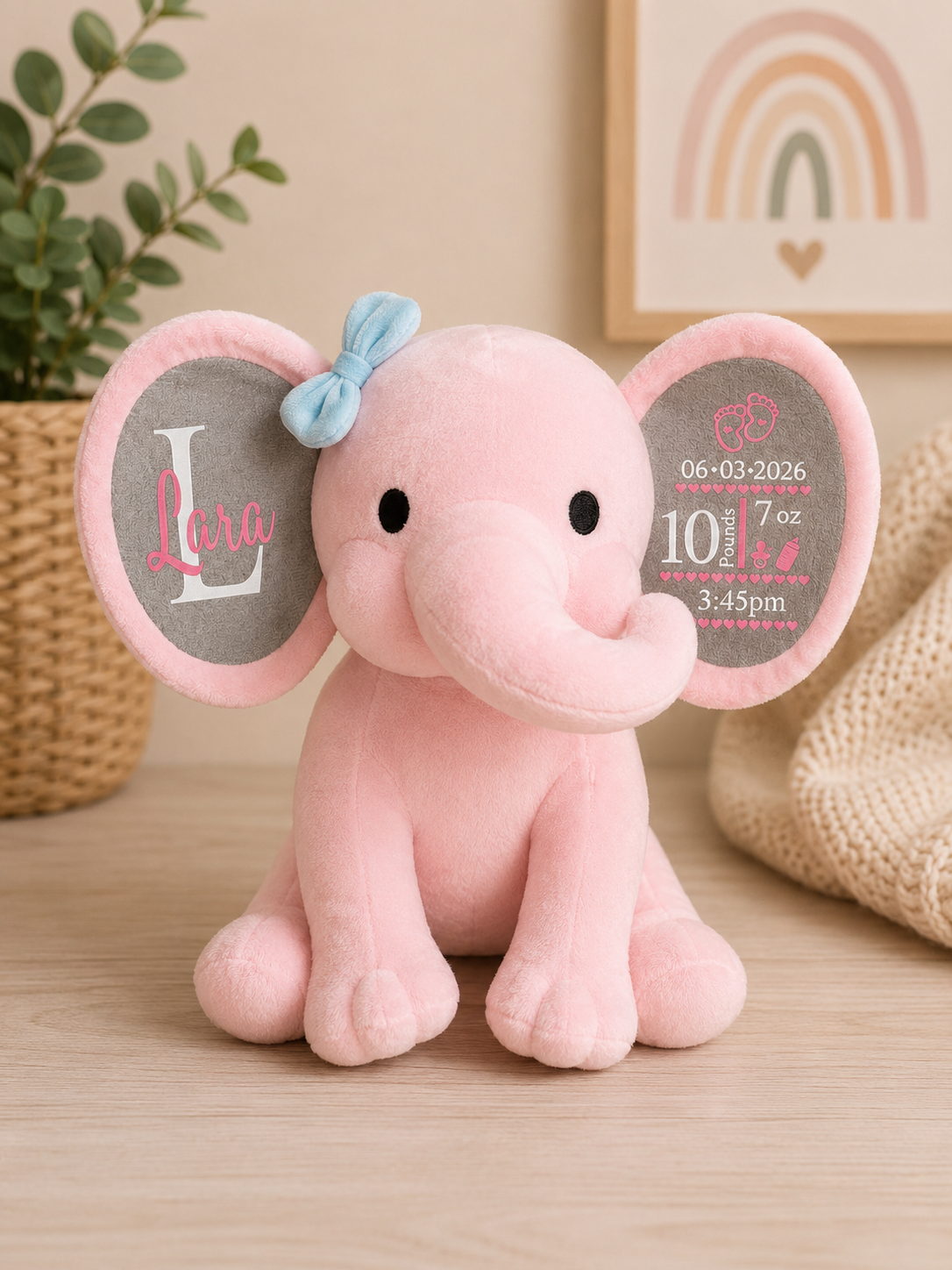Birth Details Elephant Teddy