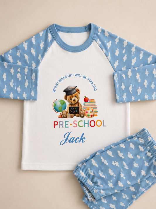 Personalised Preschool | Big School Pyjamas