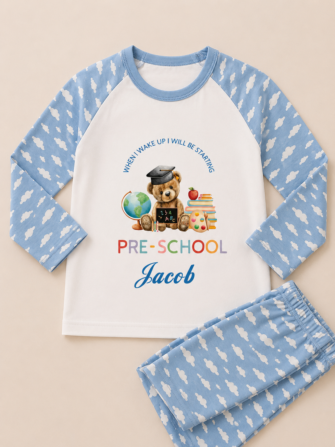 Personalised Preschool | Big School Pyjamas