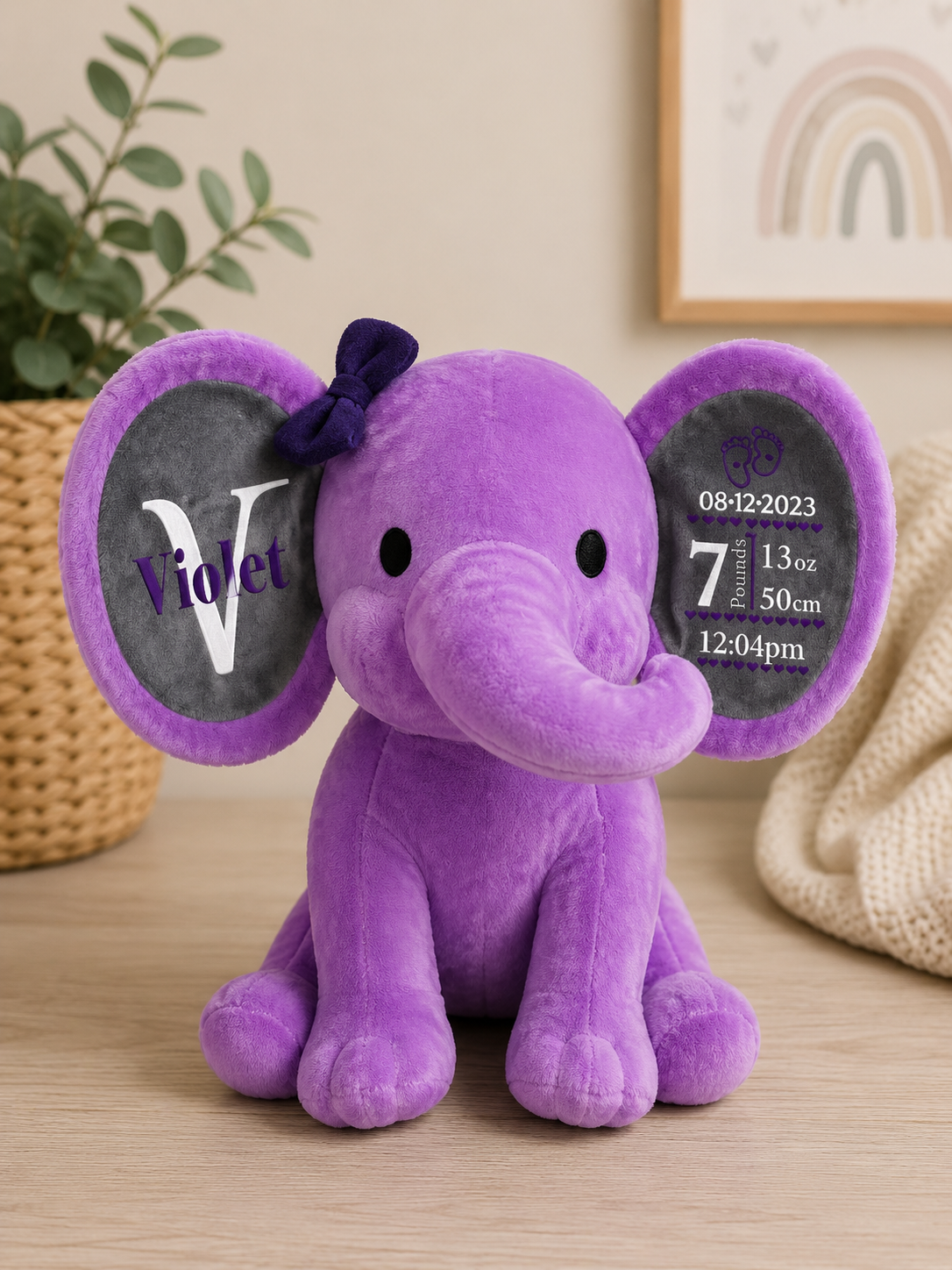 Birth Details Elephant Teddy