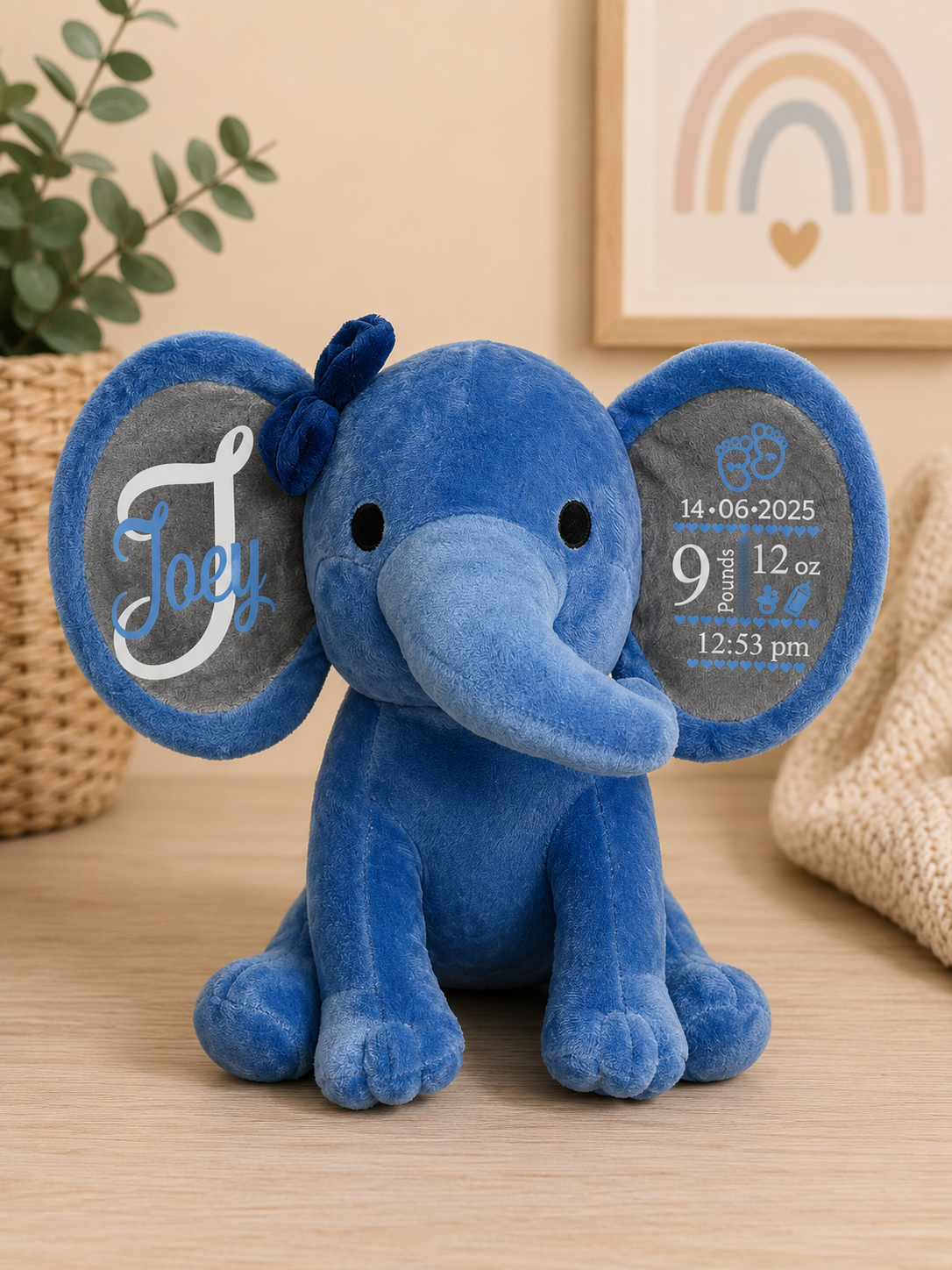 Birth Details Elephant Teddy
