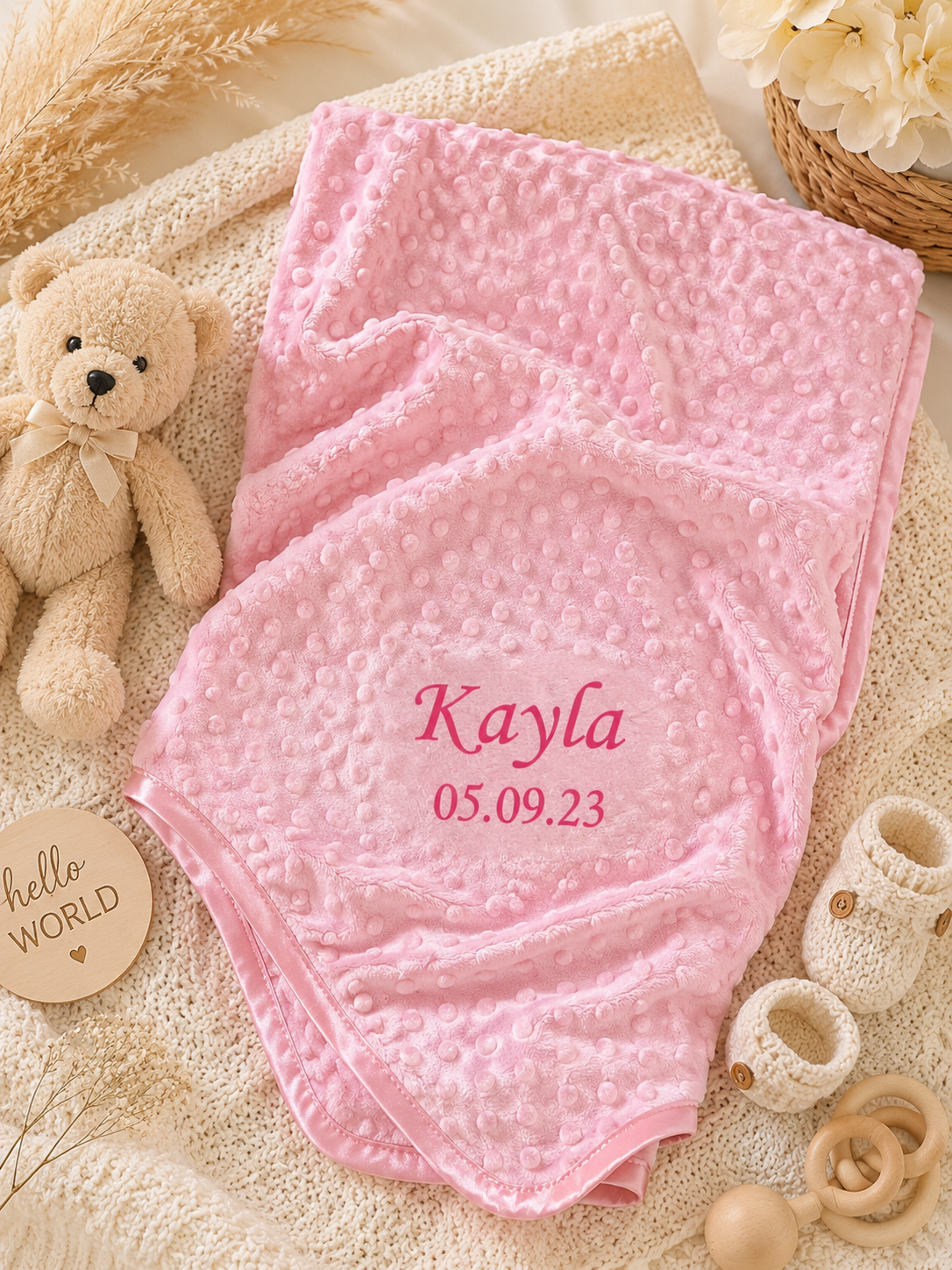Personalised Baby Blanket