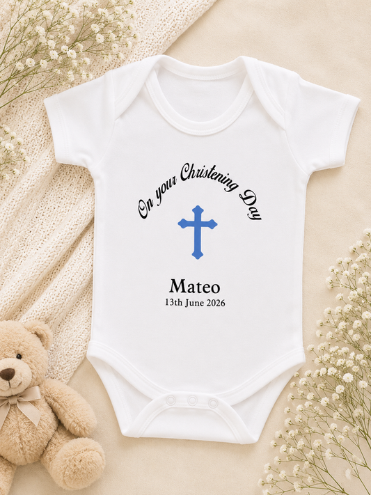 Christening Day Vest ✨