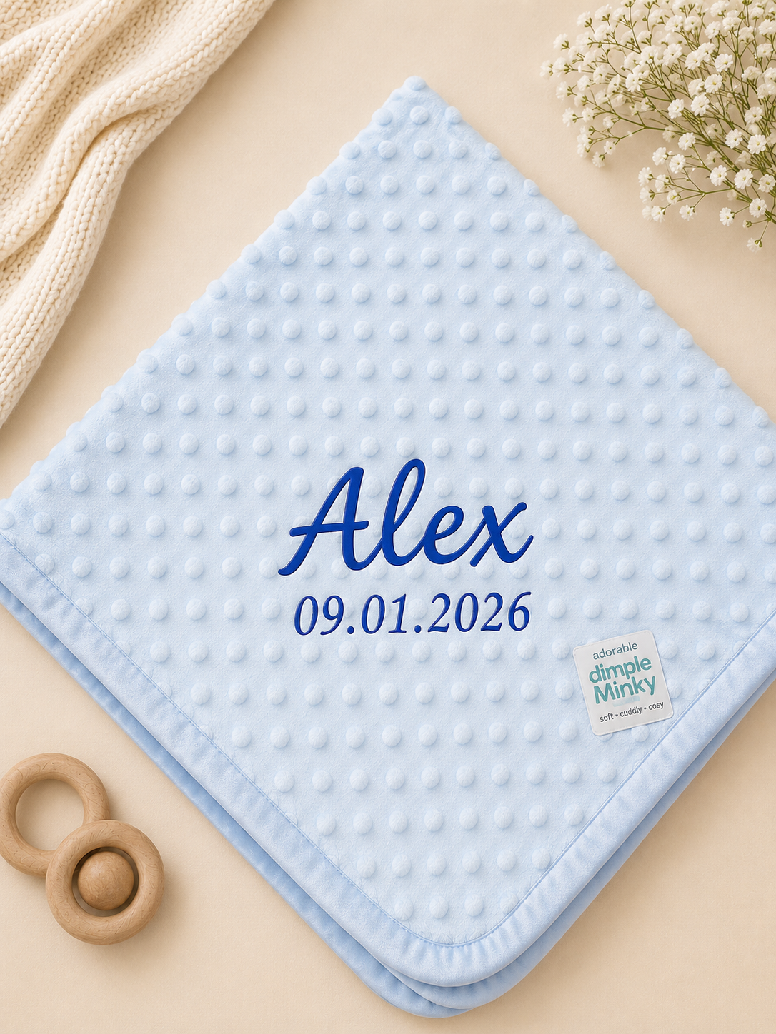 Personalised Baby Blanket