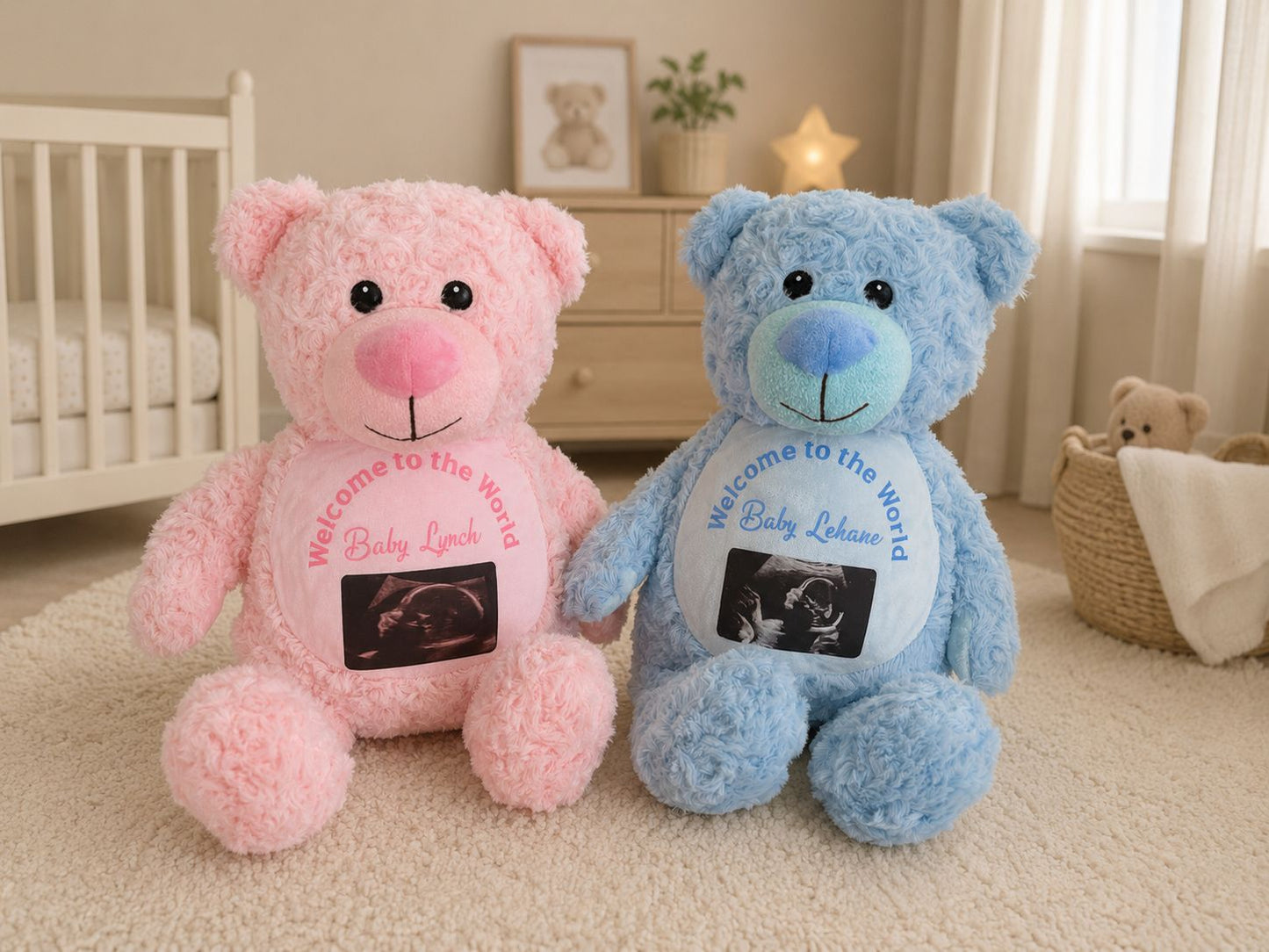 Baby Scan Personalised Bears