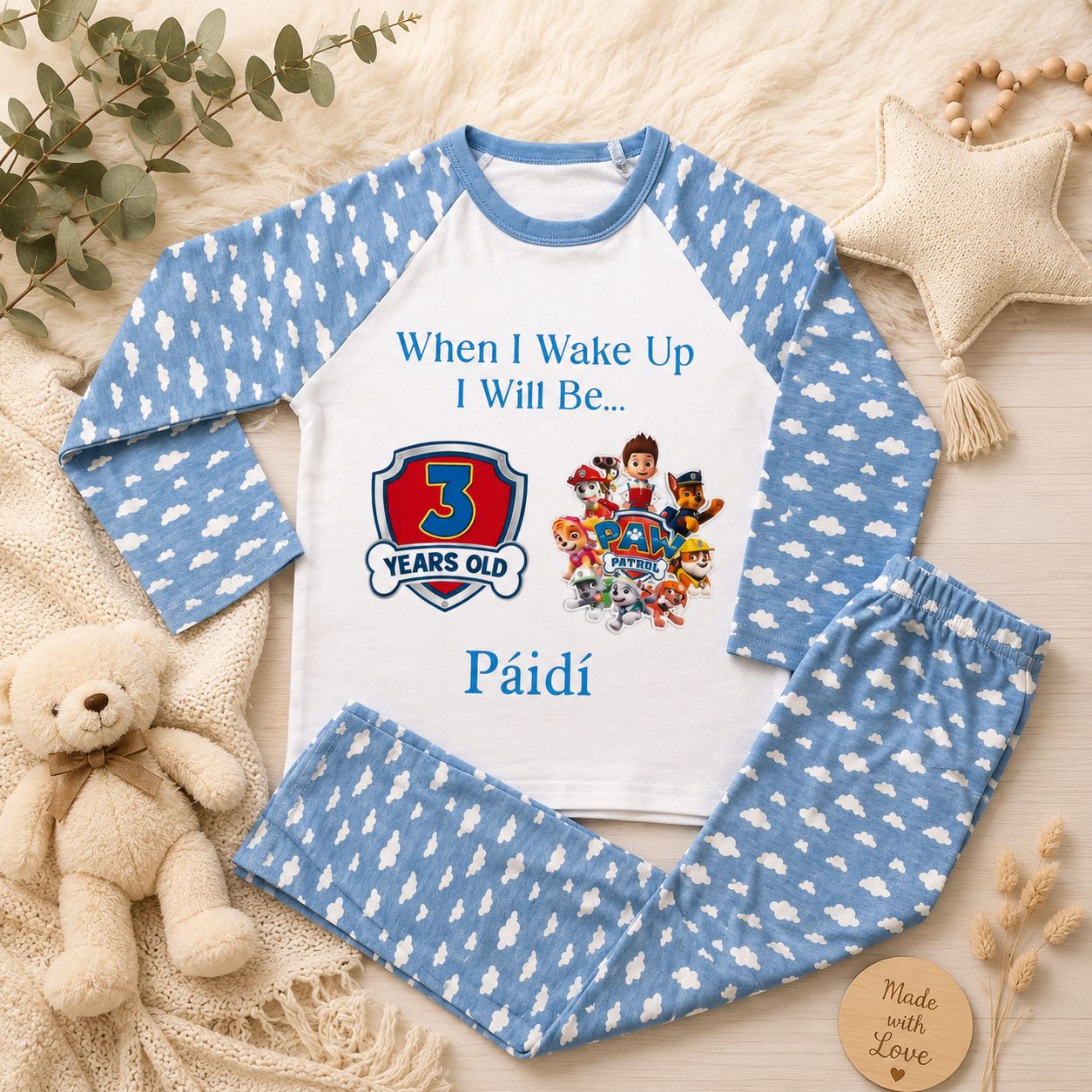 Personalised Birthday Pyjamas