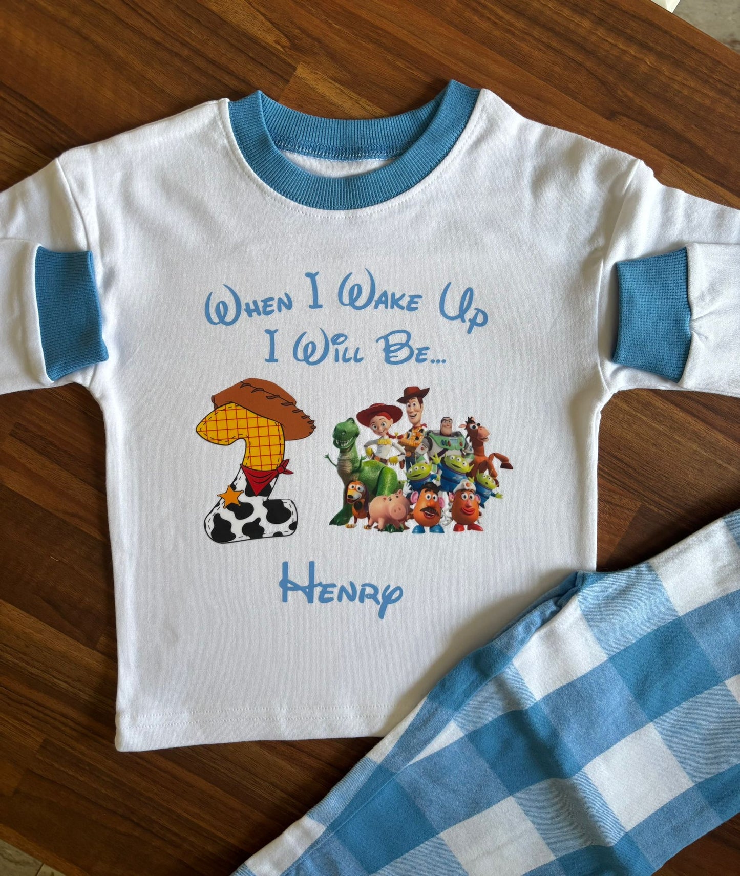 Personalised Birthday Pyjamas