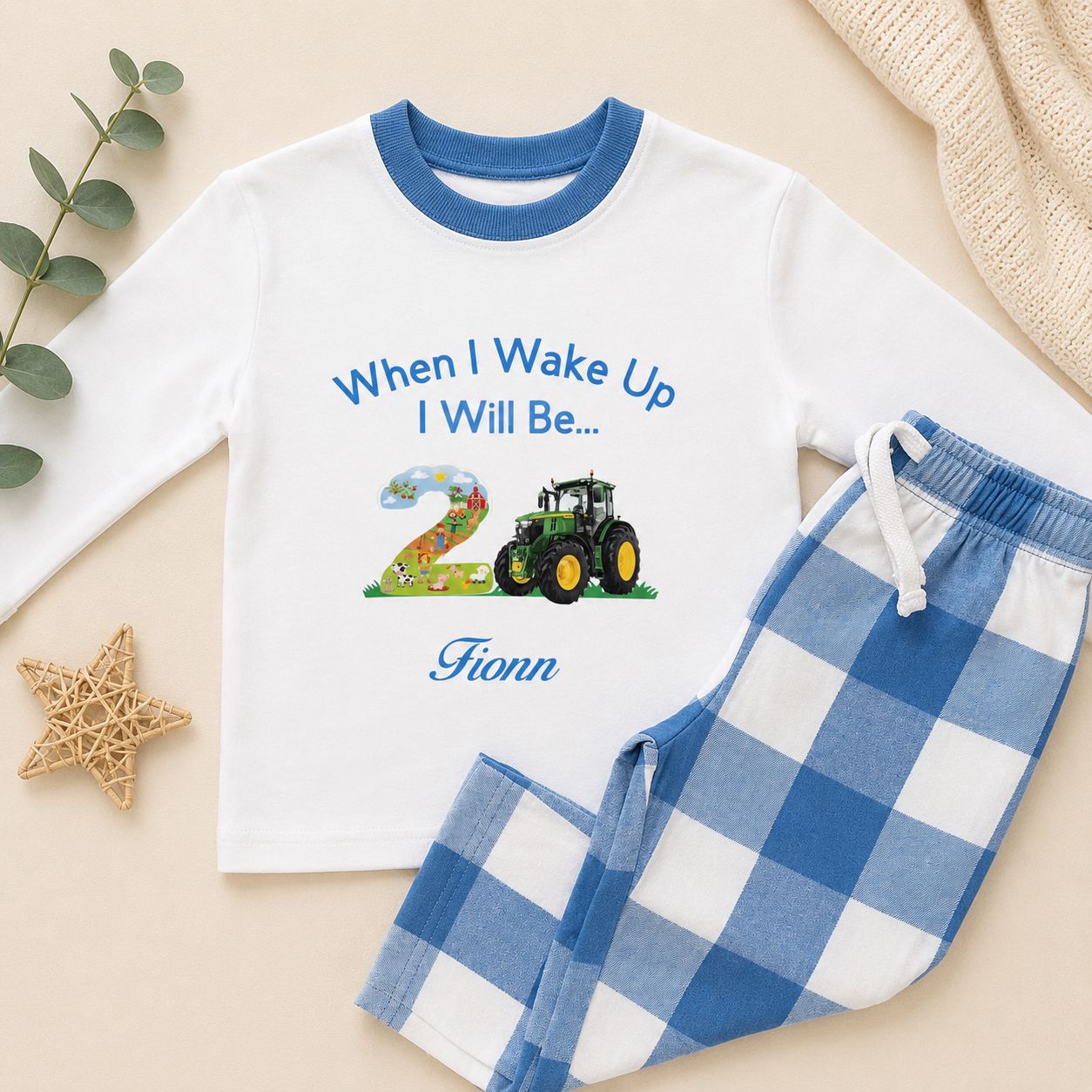 Personalised Birthday Pyjamas